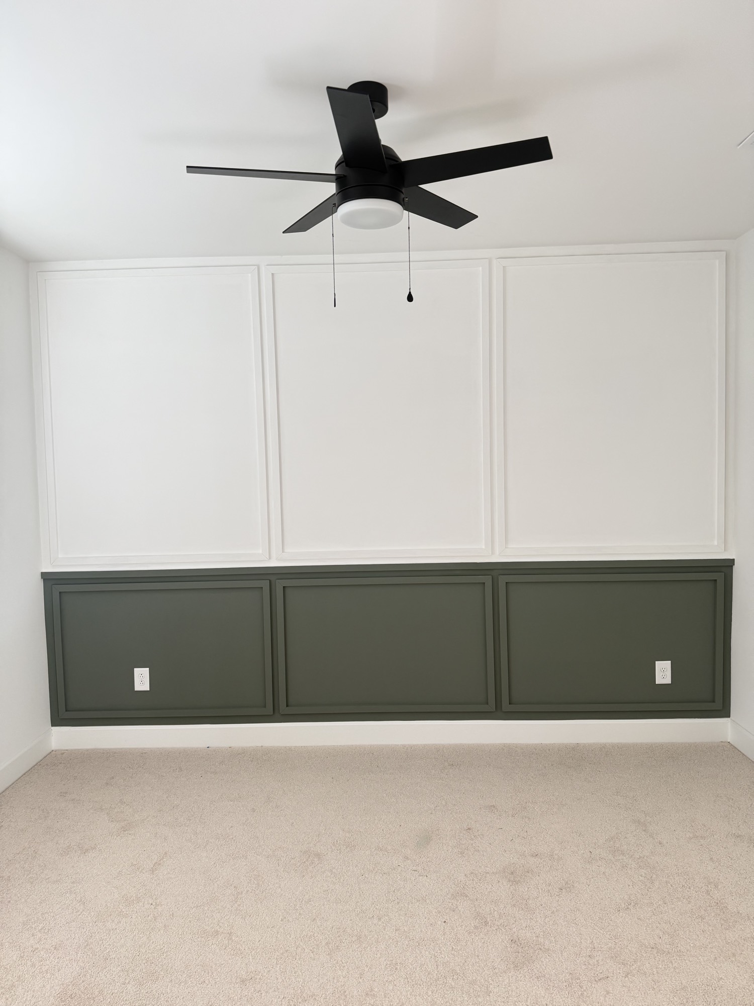 Paneled Accent Wall in Villa Rica