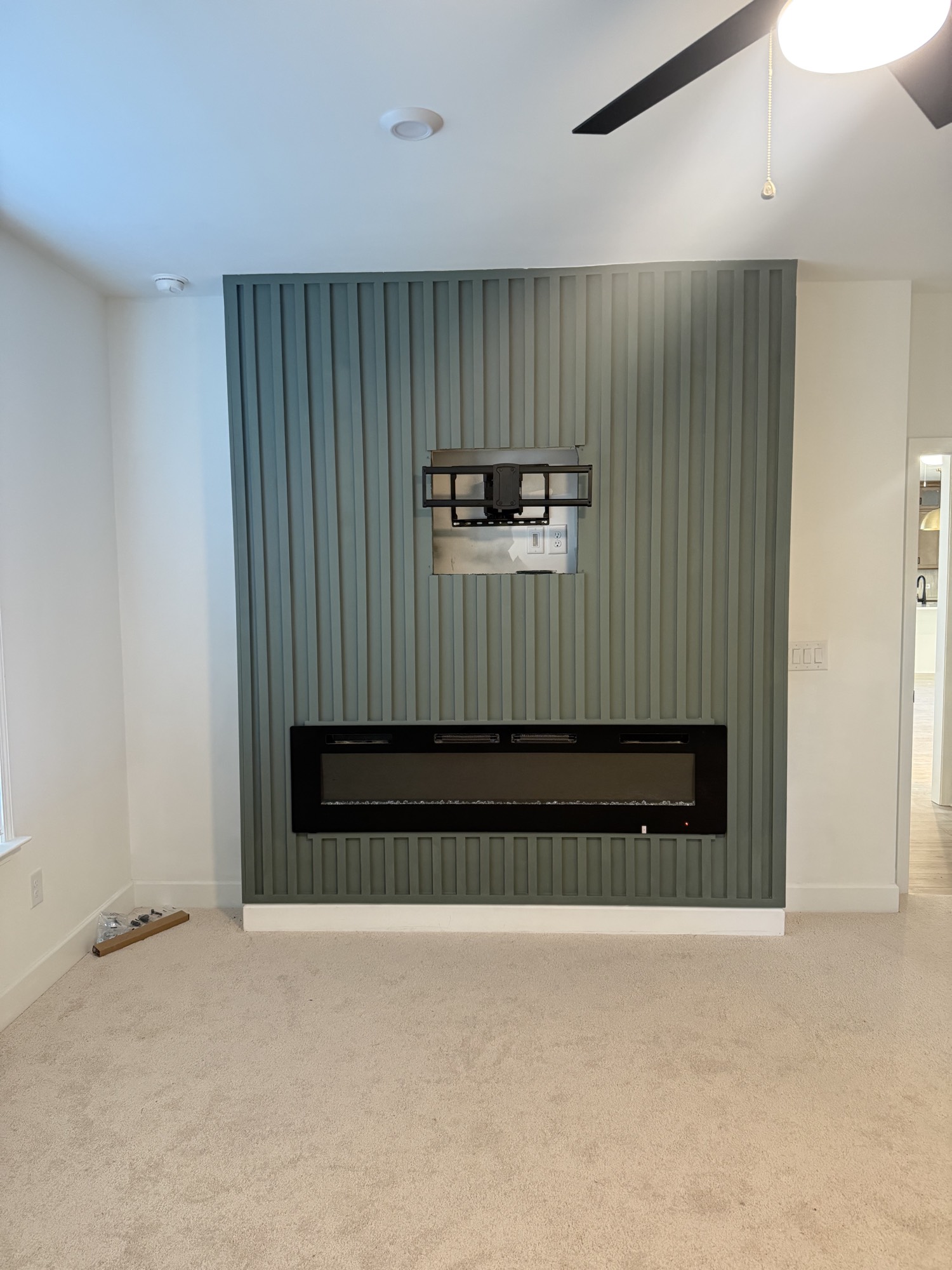 Master Bedroom Media Wall in Villa Rica